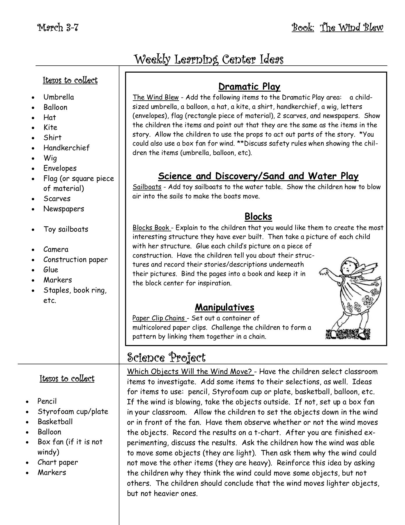 The Wind Blew Lesson Plans - Pressomatic Pages 1 - 27 - Text