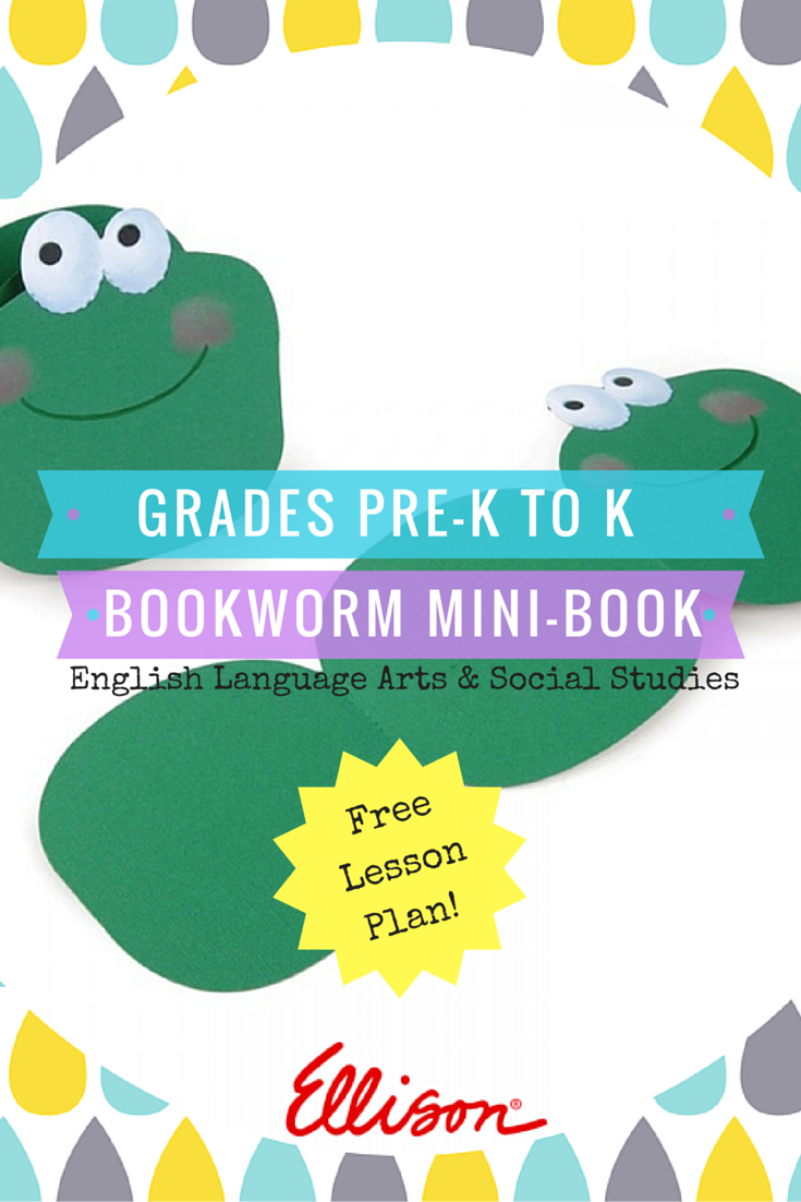 This Bookworm Mini-Book Craft Is Perfect For Pre-K To