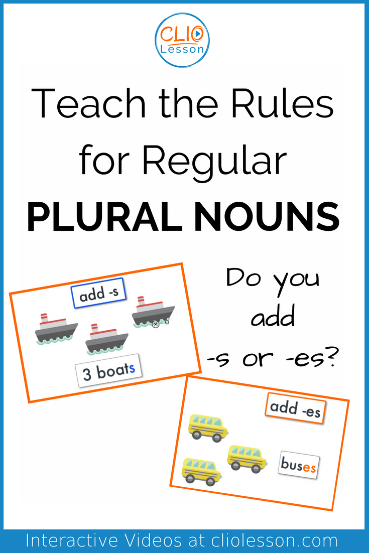 This Plural Nouns Lesson Plan Will Teach Kindergarten