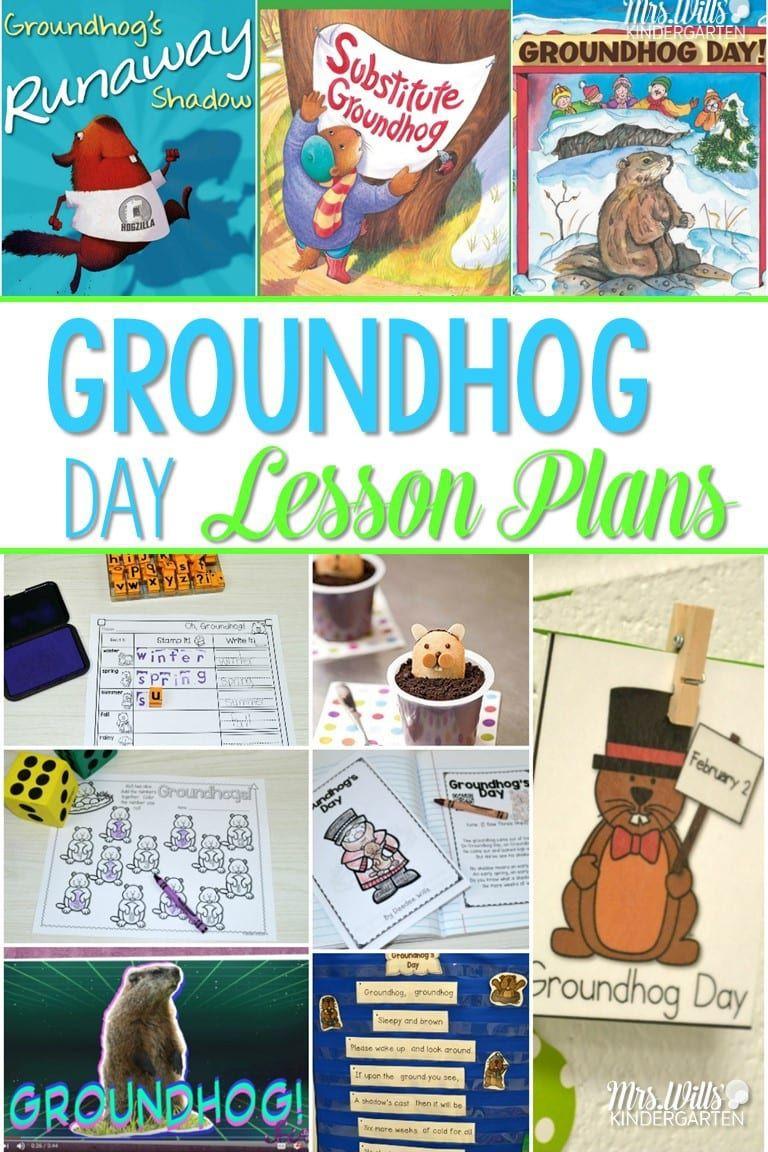 Three Cheers For Groundhog Day!! | Kindergarten Groundhog