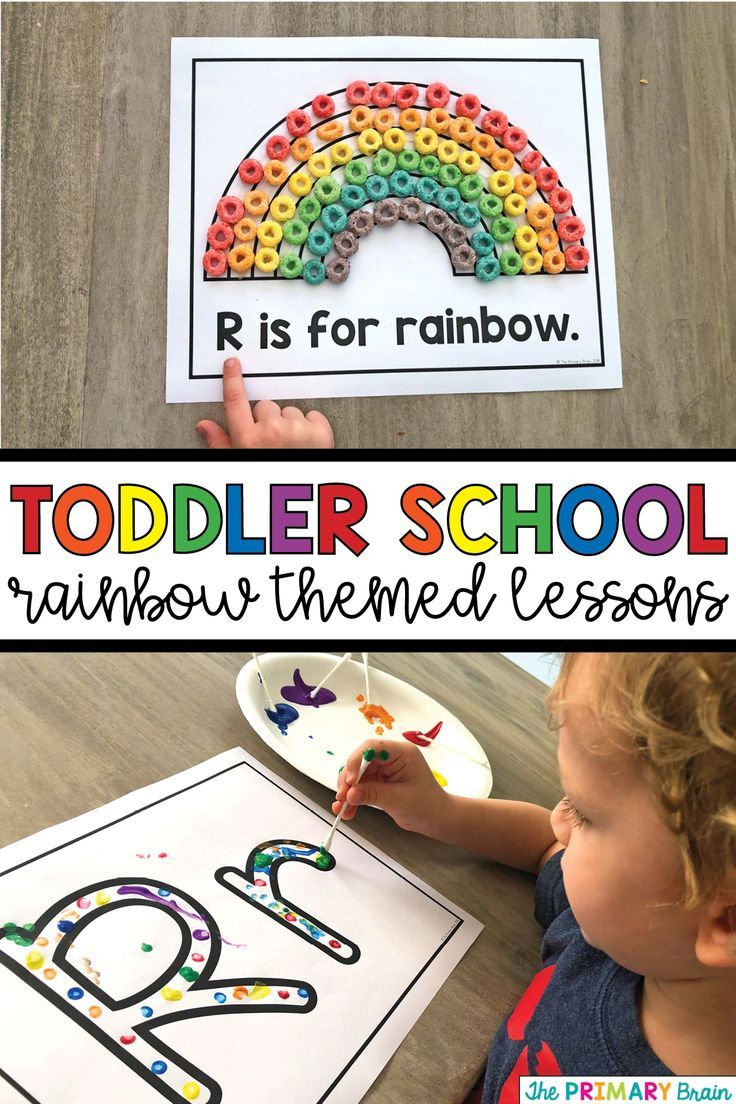 Toddler Lesson Plans - Rainbow Themed Lessons | Lesson Plans