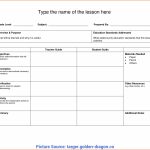 Top Blank Lesson Plan Template Nz Unit Lesson Plans Template