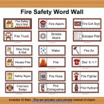 Top Community Lesson Plans Kindergarten Fire Safety Word