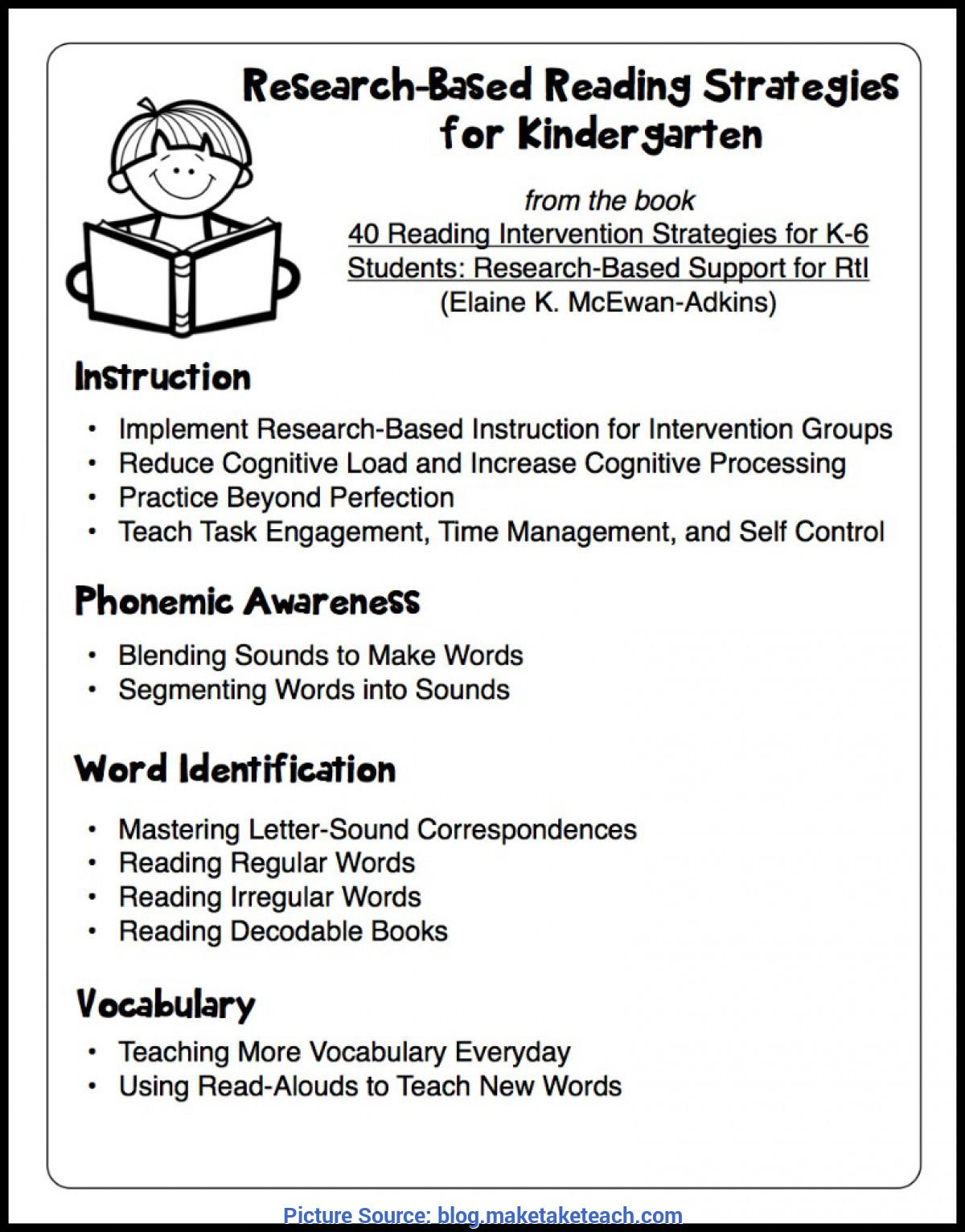 Top Lesson Plan For Kindergarten Reading Research-Based