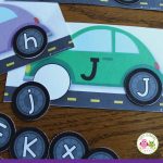 Transportation Alphabet Activity | Car Letter Matching For
