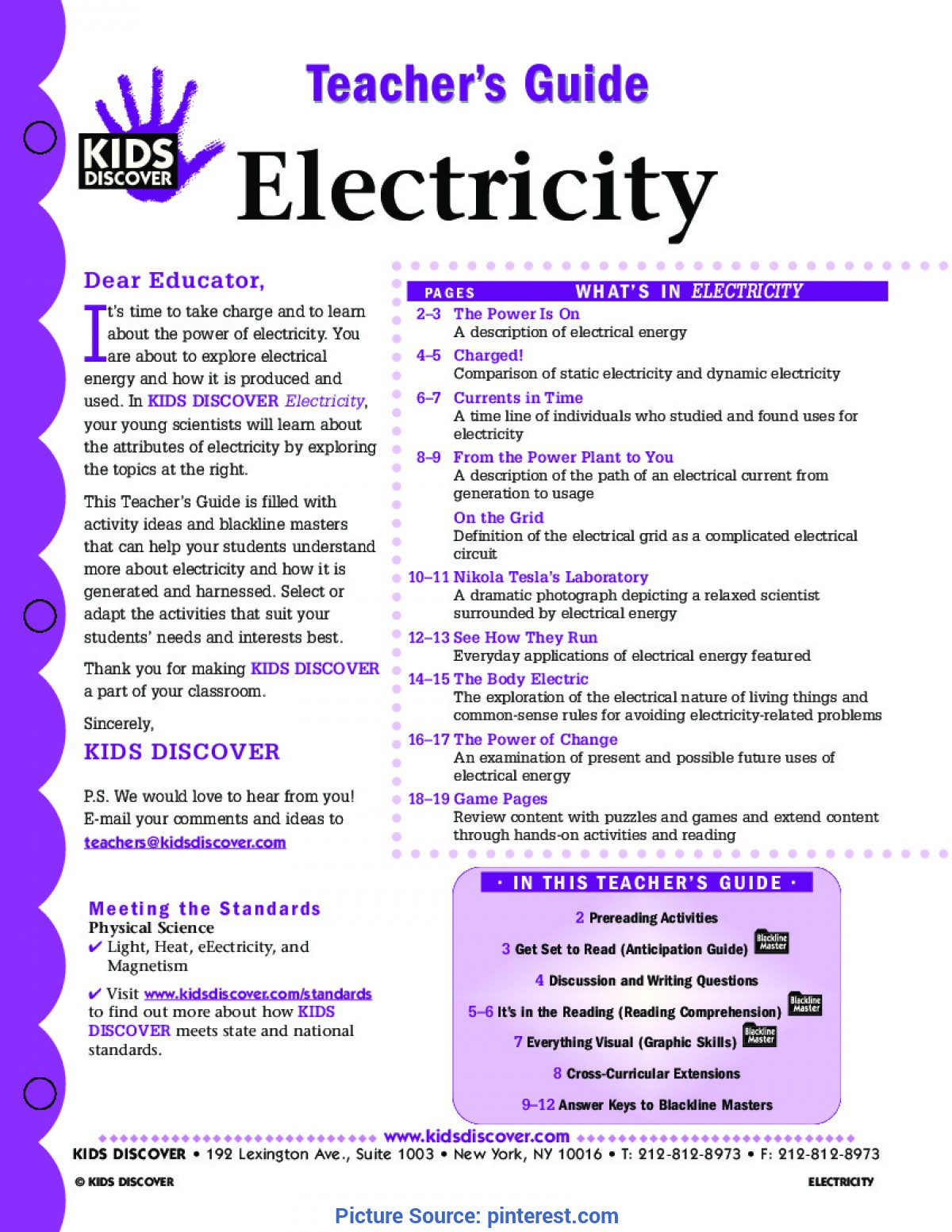 Trending Electricity Lesson Plans This Free Lesson Plan For