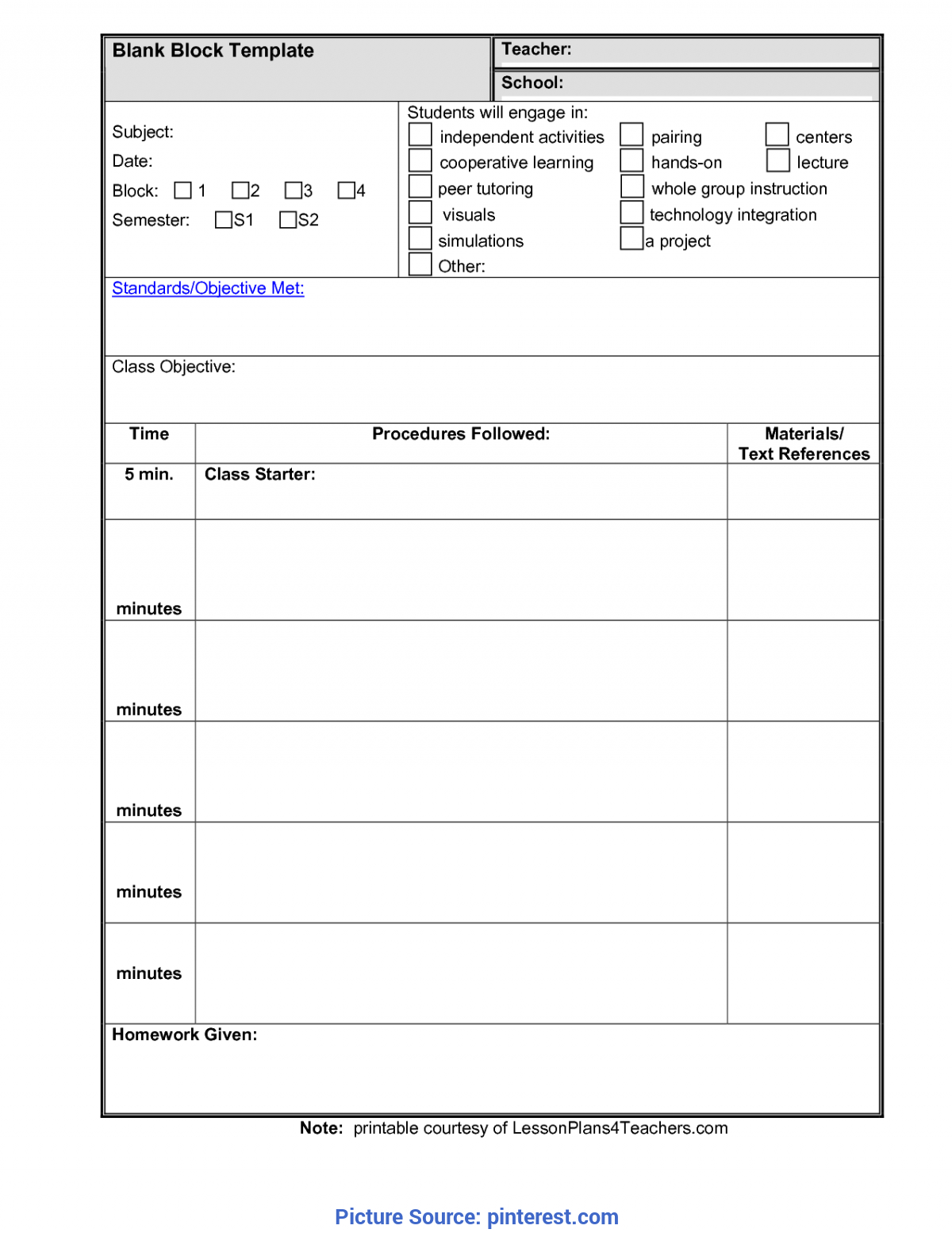 Trending Shared Reading Lesson Plan Template Pdf Free Blank