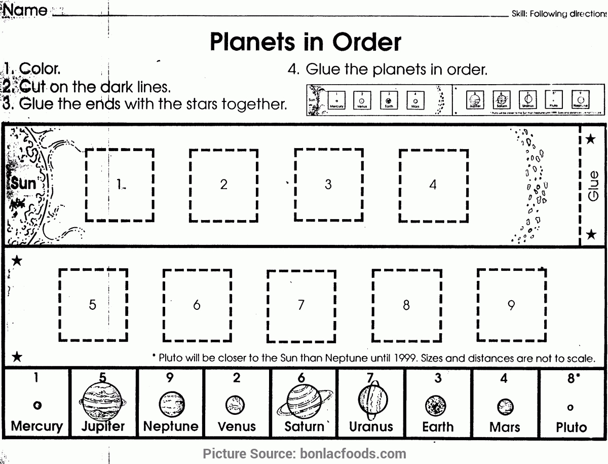 Typical Solar System Lesson Plans 2Nd Grade Worksheets For