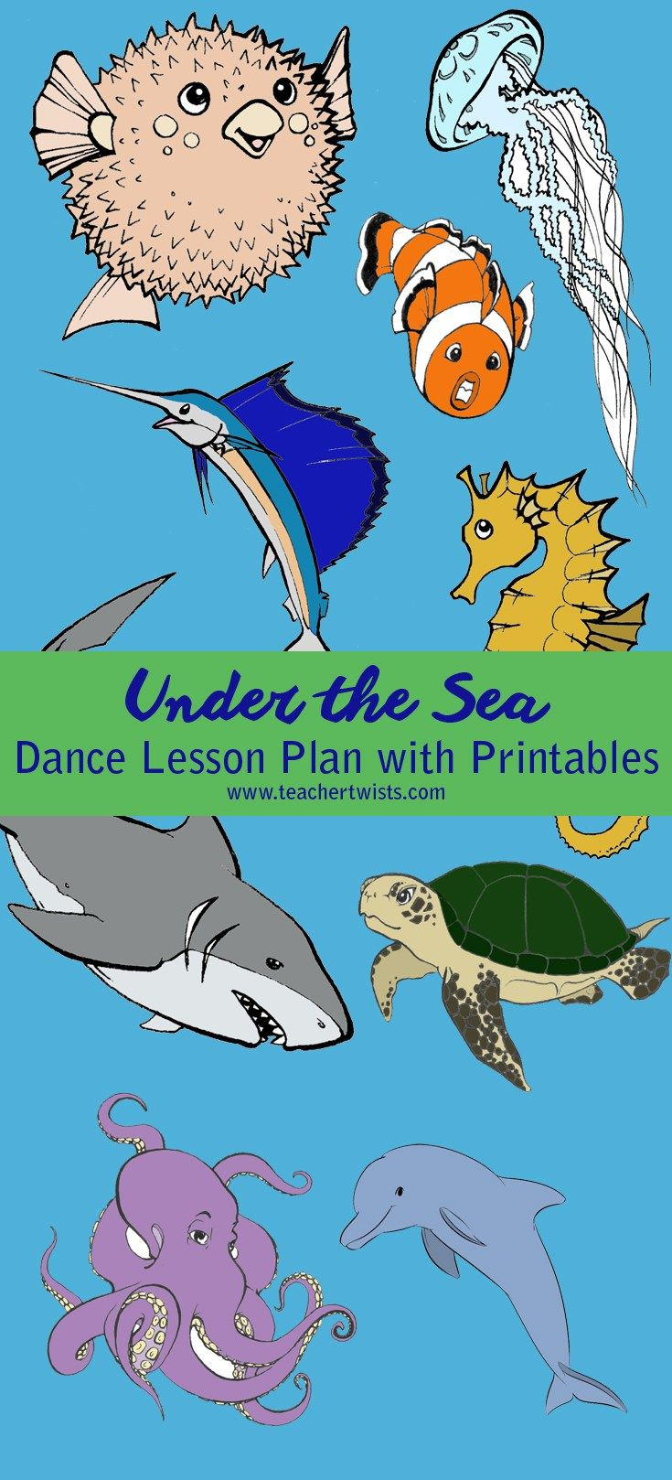 Under The Sea | Dance Activities For Kids, Lesson Plans For
