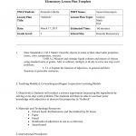 Unlv/department Of Teaching & Learning Elementary Lesson Plan