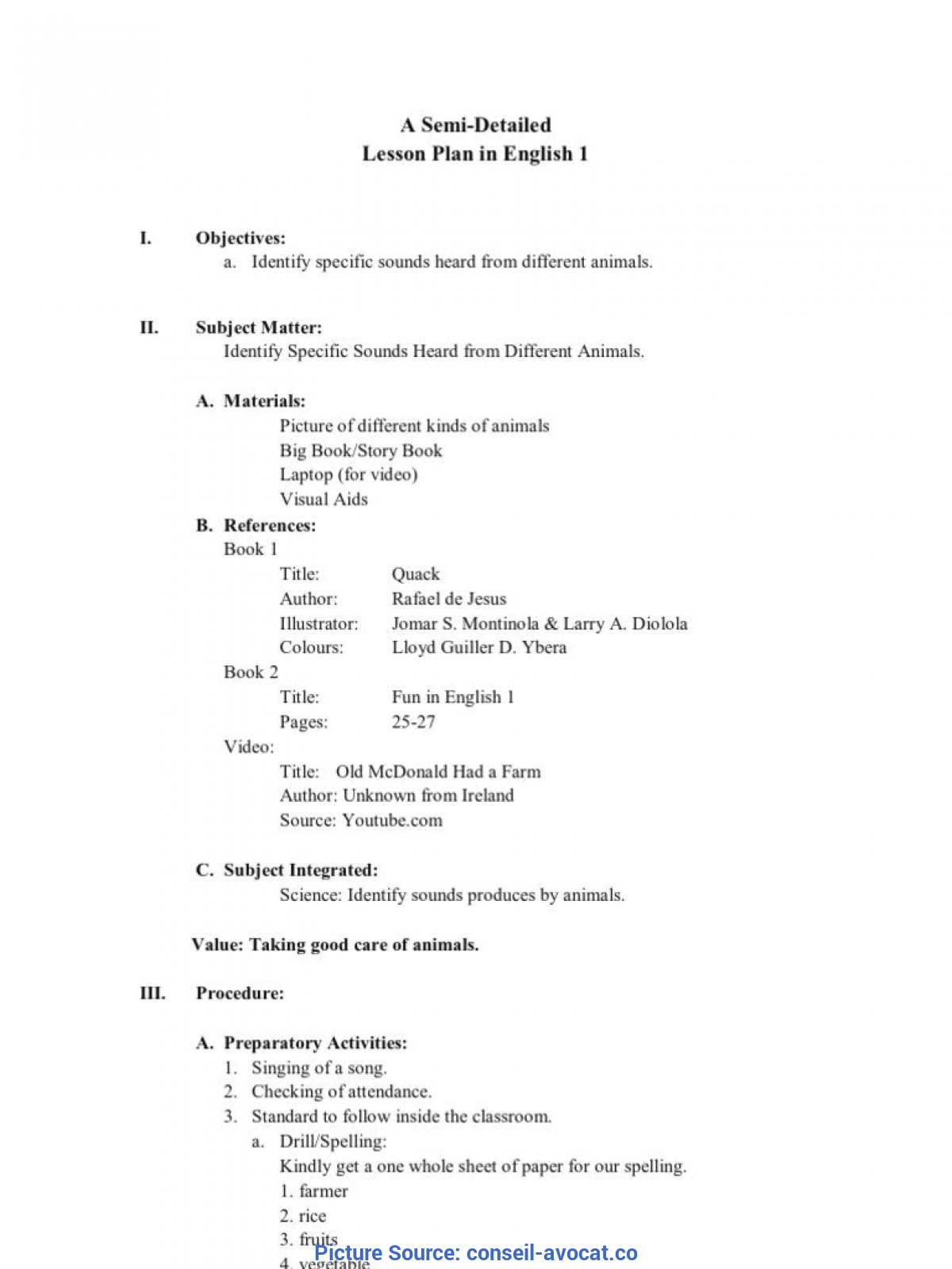 Unusual Detailed Lesson Plan In Science 2 Standard Order