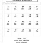 Unusual Two Digit Subtraction Lesson Plans 2Nd Grade Two