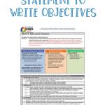 Using Evidence Statements To Write Objectives | Science