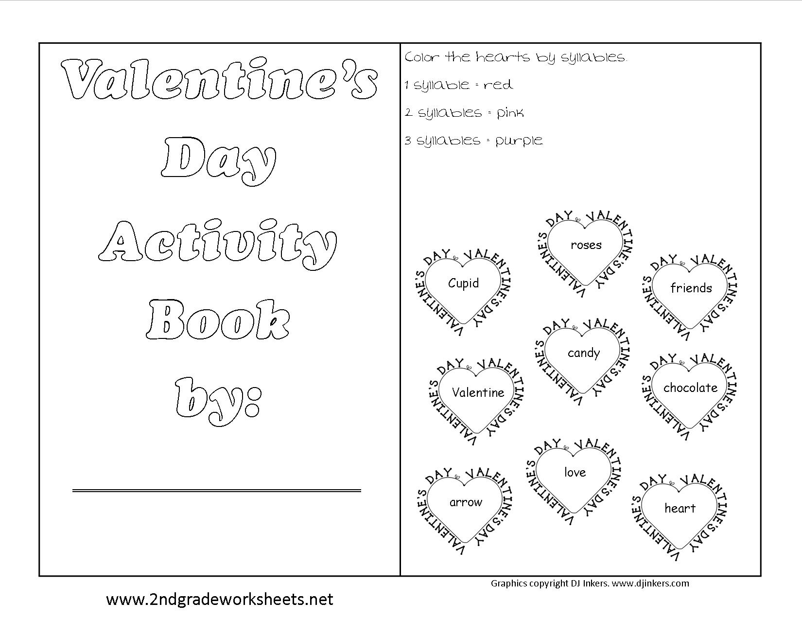 Valentine&amp;#039;s Day Printouts From The Teacher&amp;#039;s Guide