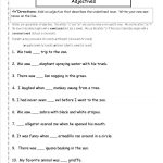 Valuable 2Nd Grade Lesson Plans Adjectives Worksheets For