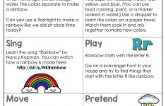 Lesson Plan About Colors For Preschool