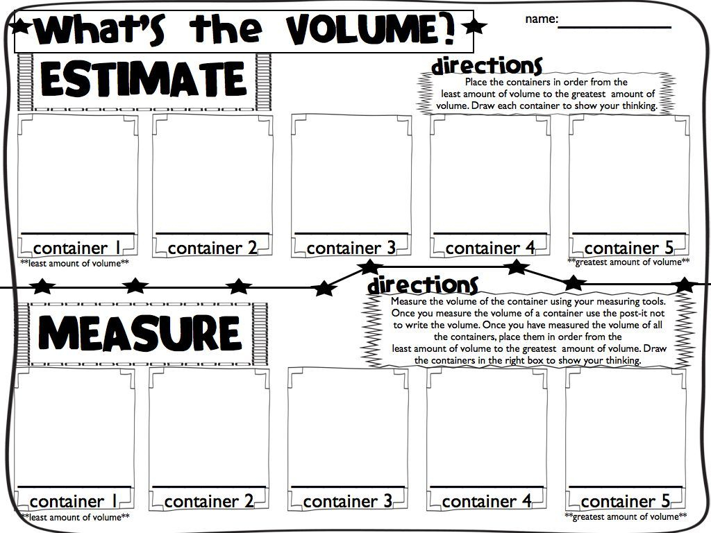 Volume, Measurement, Capacity, Time (With Images) | Volume