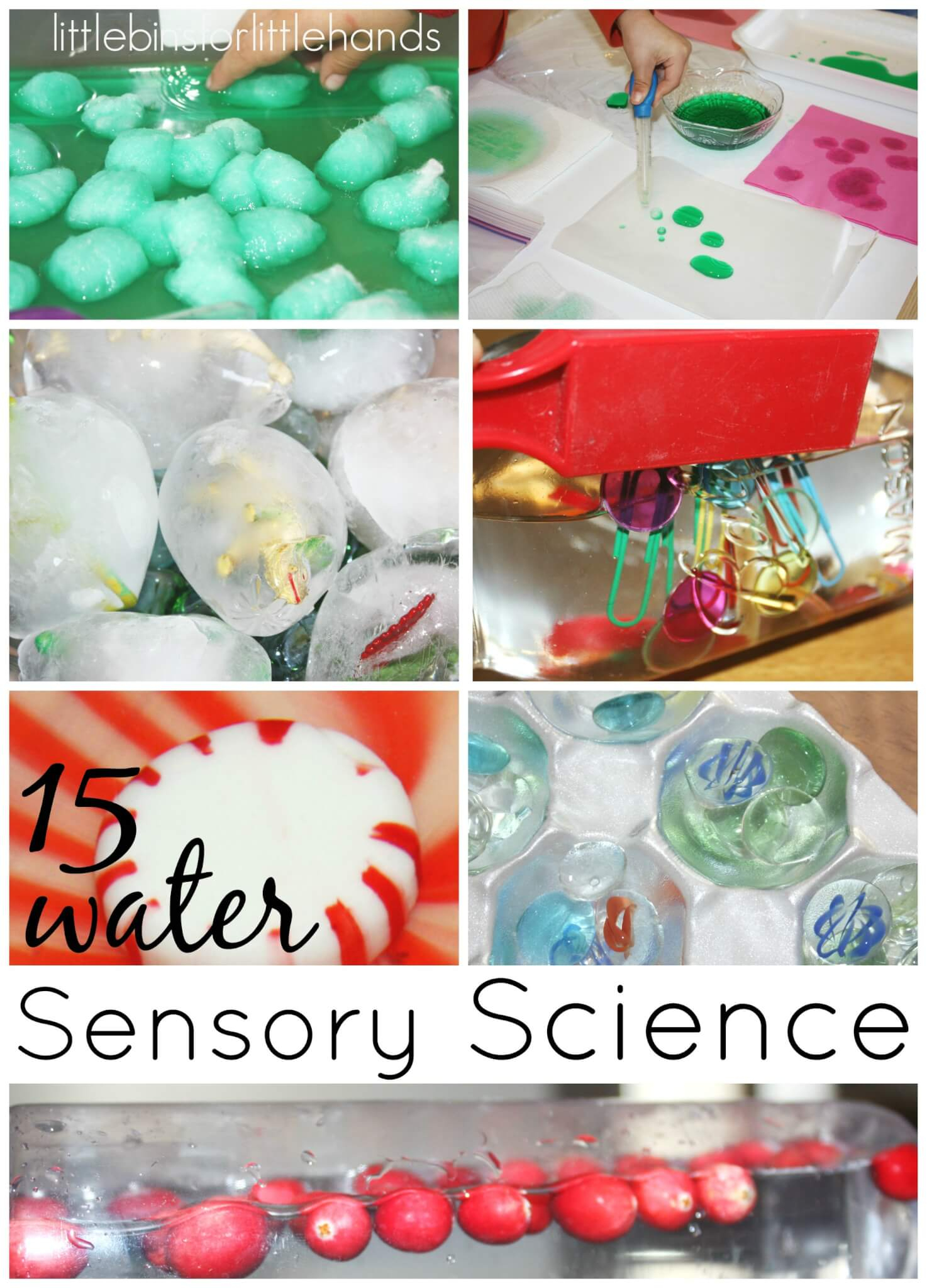 Water Sensory Science Activities For Kids Early Learning Play