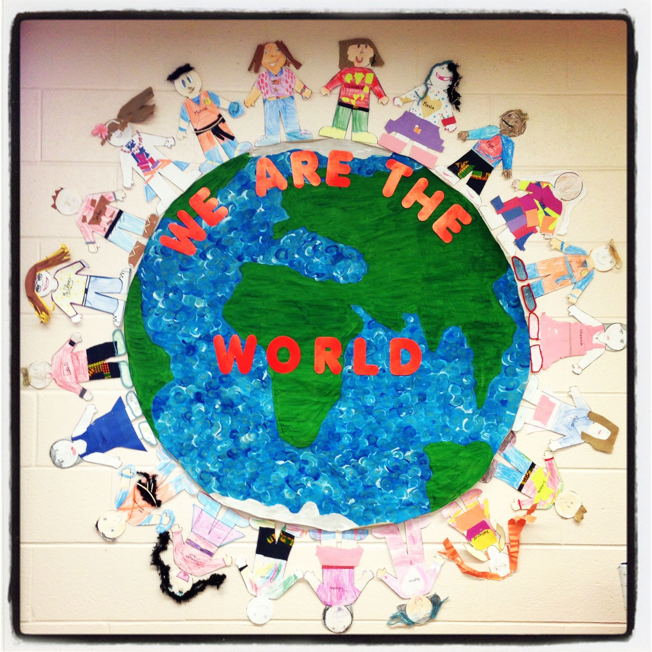 We Are The World- Multicultural/earth Day Activity | Harmony