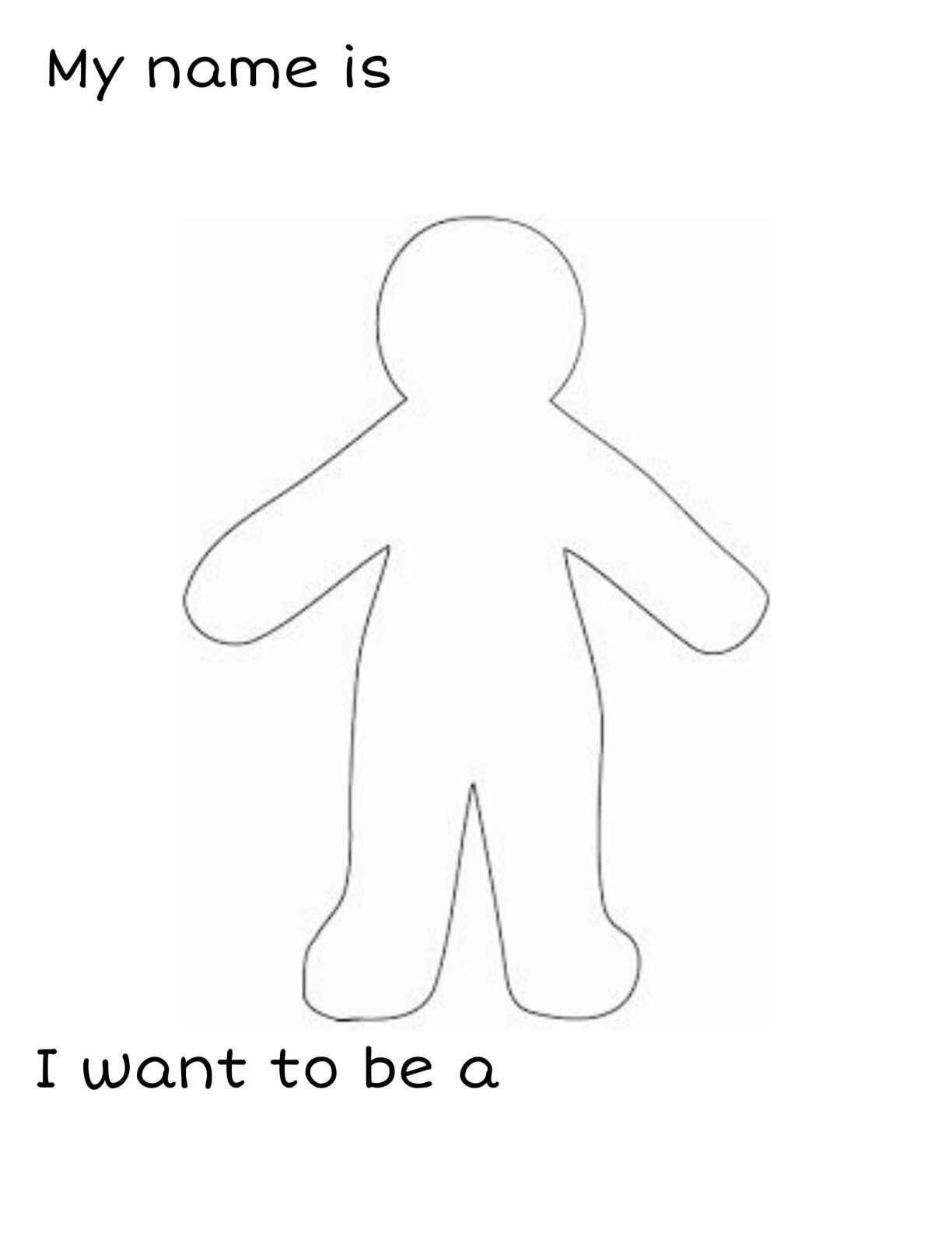 What I Want To Be When I Grow Up Project | Kindergarten