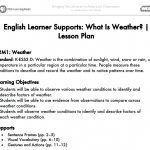 What Is Weather? | Lesson Plan | Pbs Learningmedia