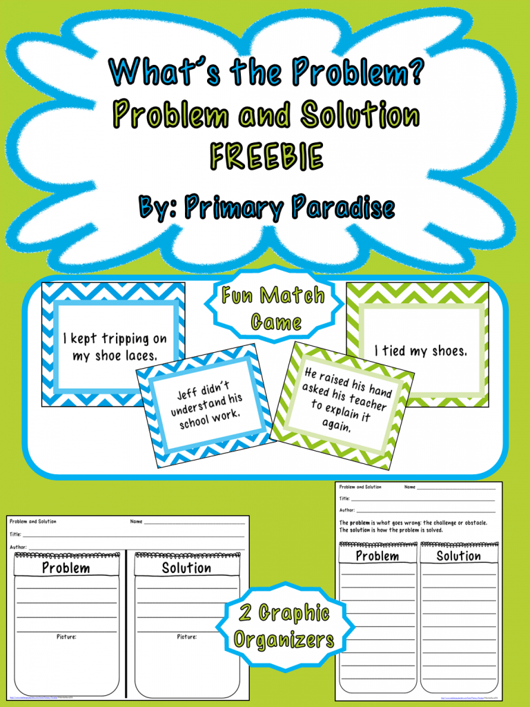 What&amp;#039;s Your Problem? Teaching Problem And Solution -