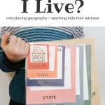 Where Do I Live? Kid Activity   Introducing Geography And