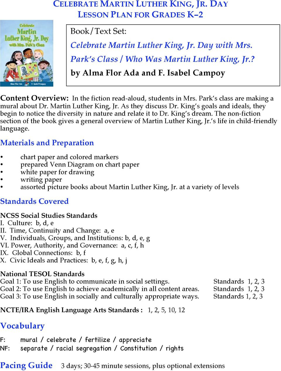 Wiki Pedia Martin Luther King Day: Martin Luther King Jr Day
