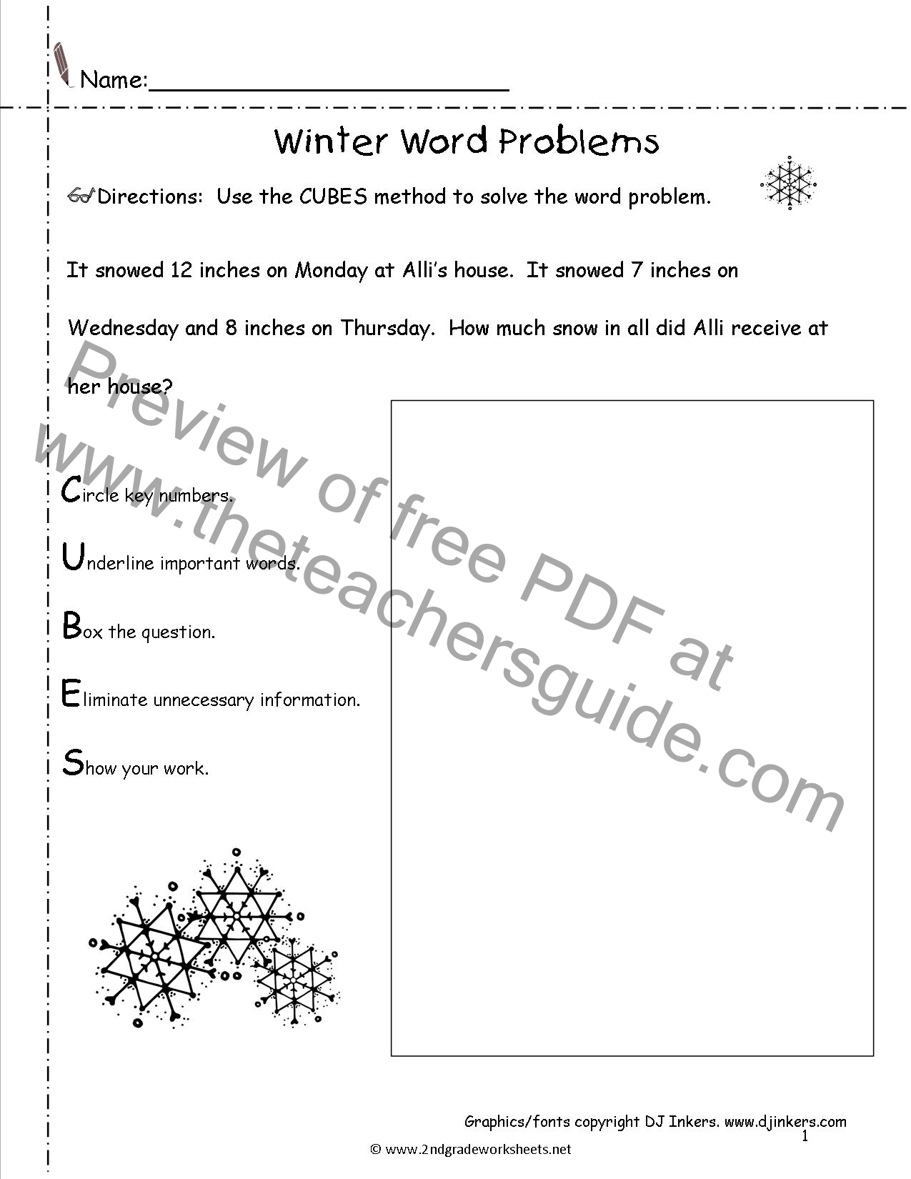 Winter Lesson Plans, Themes, Printouts, Crafts