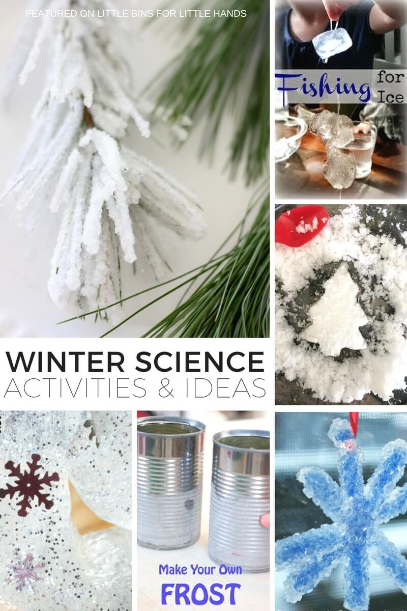 Winter Science Activities For Kids | Little Bins For Little