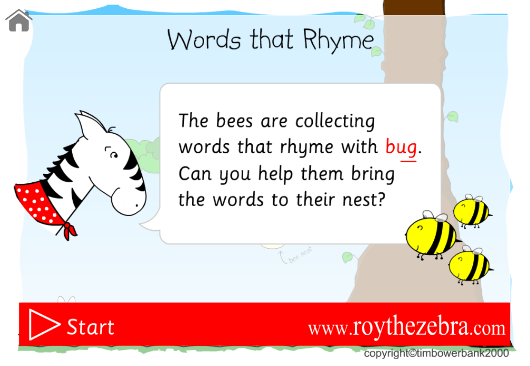 Words That Rhyme Games