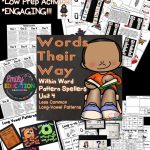 Words Their Way Within Word Pattern Spellers Unit 4 | Word