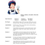 Worksheets Ameleia Bedelia | Amelia Bedelia Reader's Theater