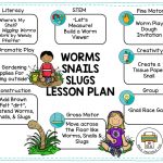 Worms Snails & Slugs Lesson Planning Ideas   Pre K Printable Fun