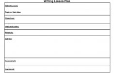 Kindergarten Writing Lesson Plans